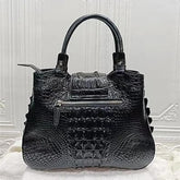 Good Quality Personal Customzied Design Green Crocodile Leather Handbag for Women